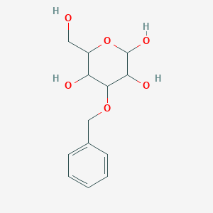 molecular formula C13H18O6 B12290447 4-Benzyloxy-6-hydroxymethyl-tetrahydropyran-2,3,5-triol 