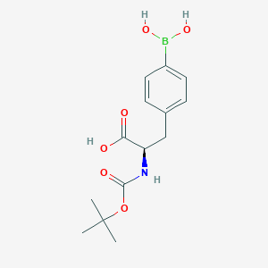 (R)-3-(4-Boronophenyl)-2-((tert-butoxycarbonyl)amino)propanoic acid