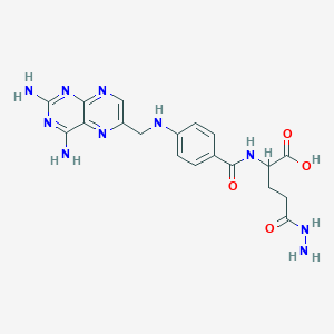 2-[[4-[(2,4-Diaminopteridin-6-yl)methylamino]benzoyl]amino]-5-hydrazinyl-5-oxopentanoic acid