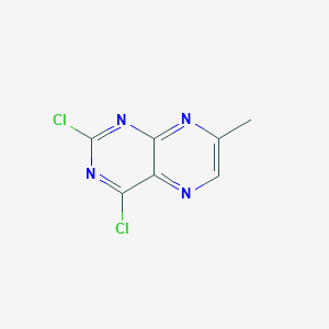 molecular formula C7H4Cl2N4 B12290492 2,4-Dichloro-7-methylpteridine CAS No. 1379324-59-0