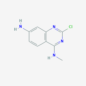 2-Chloro-N4-methyl-4,7-quinazolinediamine