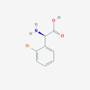 molecular formula C8H8BrNO2 B12290580 (2R)-2-amino-2-(2-bromophenyl)acetic acid 