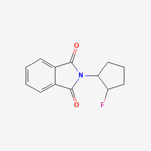 2-(2-Fluorocyclopentyl)isoindole-1,3-dione