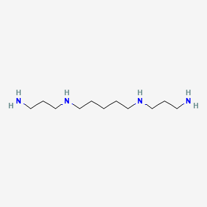 molecular formula C11H28N4 B1229063 N,N'-Bis(3-aminopropyl)cadaverine CAS No. 35514-17-1