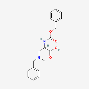 (2S)-3-[benzyl(methyl)amino]-2-{[(benzyloxy)carbonyl]amino}propanoic acid