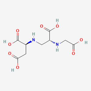 molecular formula C9H14N2O8 B1229068 Aspergillomarasmine B CAS No. 3262-58-6