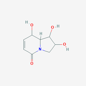 [1S-(1alpha,2alpha,8beta,8abeta)]-2,3,8,8a-Tetrahydro-1,2,8-trihydroxy-5(1H)-indolizinone