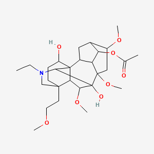 molecular formula C28H45NO8 B12290726 Ambiguine CAS No. 68388-52-3