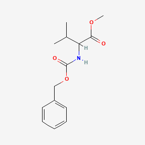 molecular formula C14H19NO4 B12290765 Methyl N-[(benzyloxy)carbonyl]valinate CAS No. 134306-34-6