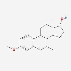 3-Methoxy-7,13-dimethyl-6,7,8,9,11,12,14,15,16,17-decahydrocyclopenta[a]phenanthren-17-ol