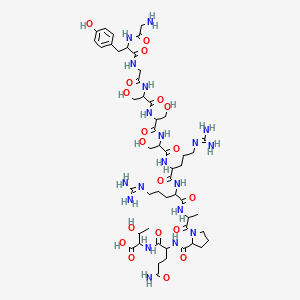 molecular formula C51H83N19O19 B12290776 Insulin-like Growth Factor I (30-41) 