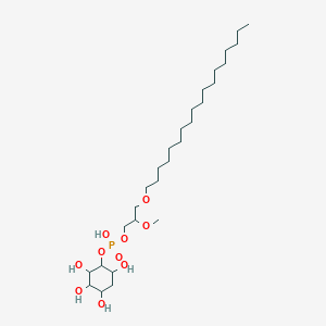 (2-Methoxy-3-octadecoxypropyl) (2,3,4,6-tetrahydroxycyclohexyl) hydrogen phosphate