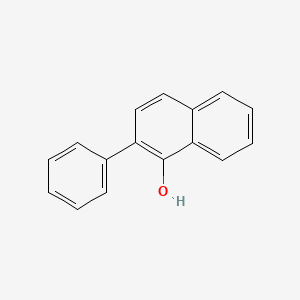 molecular formula C16H12O B12290883 1-Hydroxy-2-phenylnaphthalene CAS No. 60433-62-7