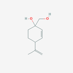 1-(Hydroxymethyl)-4-prop-1-en-2-ylcyclohex-2-en-1-ol