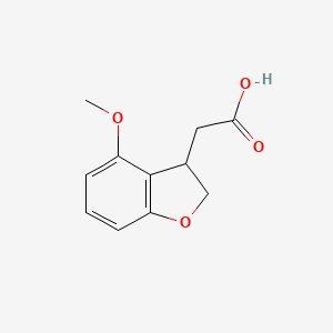 4-Methoxy-2,3-dihydrobenzofuran-3-acetic Acid