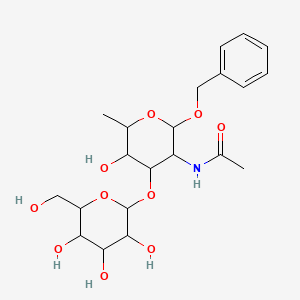 molecular formula C21H31NO10 B12291028 Galbeta1-3GalNAcalpha-Bn 