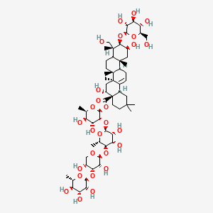 molecular formula C59H96O27 B1229105 Virgaureasaponin 1 CAS No. 112515-98-7