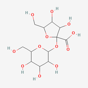 molecular formula C12H20O12 B12291232 Sucrose 1'Carboxylic Acid 