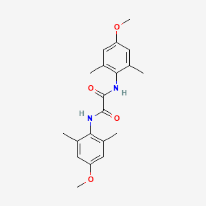 molecular formula C20H24N2O4 B12291294 N~1~,N~2~-Bis(4-methoxy-2,6-dimethylphenyl)ethanediamide CAS No. 213266-82-1