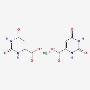 molecular formula C10H6MgN4O8 B1229137 乳酸镁 CAS No. 34717-03-8