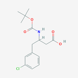 3-(Boc-amino)-4-(3-chlorophenyl)butyric Acid