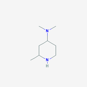 Dimethyl-(2-methyl-piperidin-4-yl)-amine