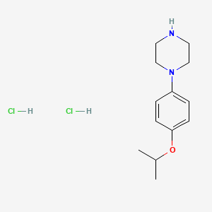 1-[4-(Propan-2-yloxy)phenyl]piperazine dihydrochloride