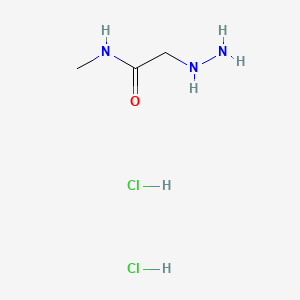 2-Hydrazineyl-N-methylacetamide dihydrochloride