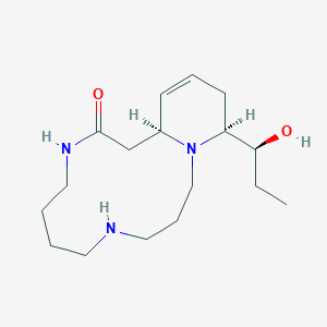 molecular formula C17H31N3O2 B1229143 沼泽 CAS No. 22324-44-3