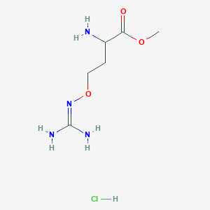 Methyl (S)-2-Amino-4-(guanidinooxy)butanoate Hydrochloride