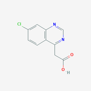 7-Chloroquinazoline-4-acetic Acid