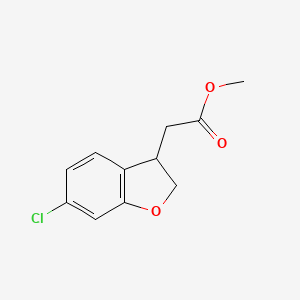 Methyl 6-Chloro-2,3-dihydrobenzofuran-3-acetate