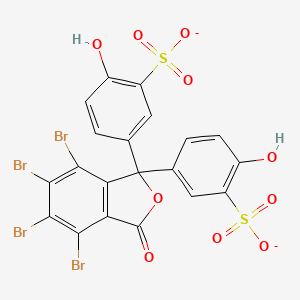 molecular formula C20H8Br4O10S2-2 B1229162 Bromosulfophthalein(2-) 
