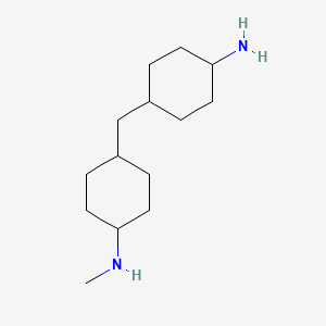 4-[(4-Aminocyclohexyl)methyl]-N-methylcyclohexan-1-amine