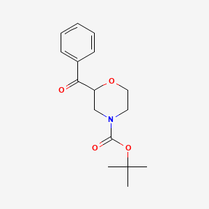 Tert-butyl 2-benzoylmorpholine-4-carboxylate