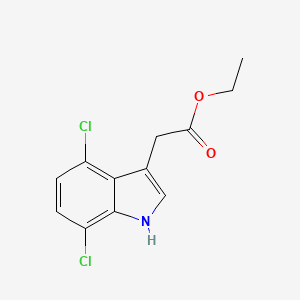 Ethyl 4,7-Dichloroindole-3-acetate