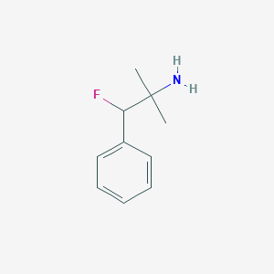 1-Fluoro-2-methyl-1-phenylpropan-2-amine