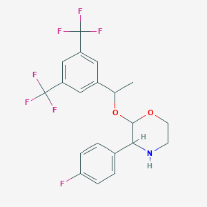 (2R,3S)-2-((R)-1-(3,5-Bis(trifluoromethyl)phenyl)-ethoxy)-3-(4-fluorophenyl)morpholine