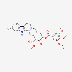 (3beta,20alpha)-11,17alpha-Dimethoxy-18beta-[(3,5-diethoxy-4-methoxybenzoyl)oxy]yohimban-16beta-carboxylic acid methyl ester