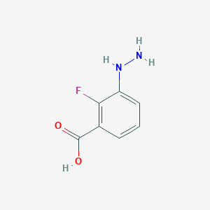 2-Fluoro-3-hydrazinylbenzoic acid