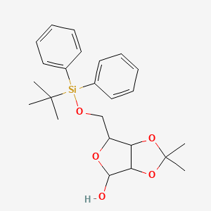 5-O-tert-Butyldiphenylsilyl-2,3-O-isopropylidene-D-ribofuranose