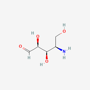 molecular formula C5H11NO4 B1229238 4-Amino-4-deoxyarabinose CAS No. 33406-49-4