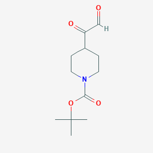 2-(1-Boc-4-piperidinyl)-2-oxoacetaldehyde