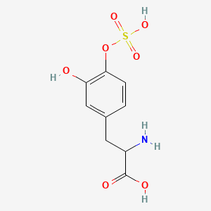 2-Amino-3-(3-hydroxy-4-sulfooxyphenyl)propanoic acid