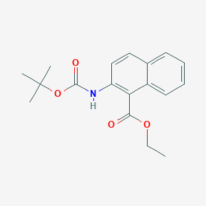 Ethyl 2-(Boc-amino)-1-naphthoate