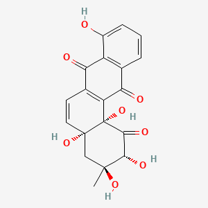 molecular formula C19H16O8 B1229249 Sakyomicin B CAS No. 86470-27-1