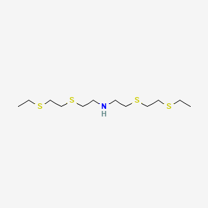 Ethanamine, 2-[[2-(ethylthio)ethyl]thio]-N-[2-[[2-(ethylthio)ethyl]thio]ethyl]-