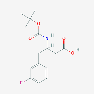 3-(Boc-amino)-4-(3-fluorophenyl)butyric Acid