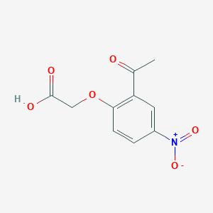 Acetic acid, (2-acetyl-4-nitrophenoxy)-