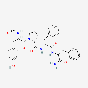 N-Acetyl-L-tyrosyl-L-prolyl-L-phenylalanyl-L-phenylalaninamide;Skinasensyl